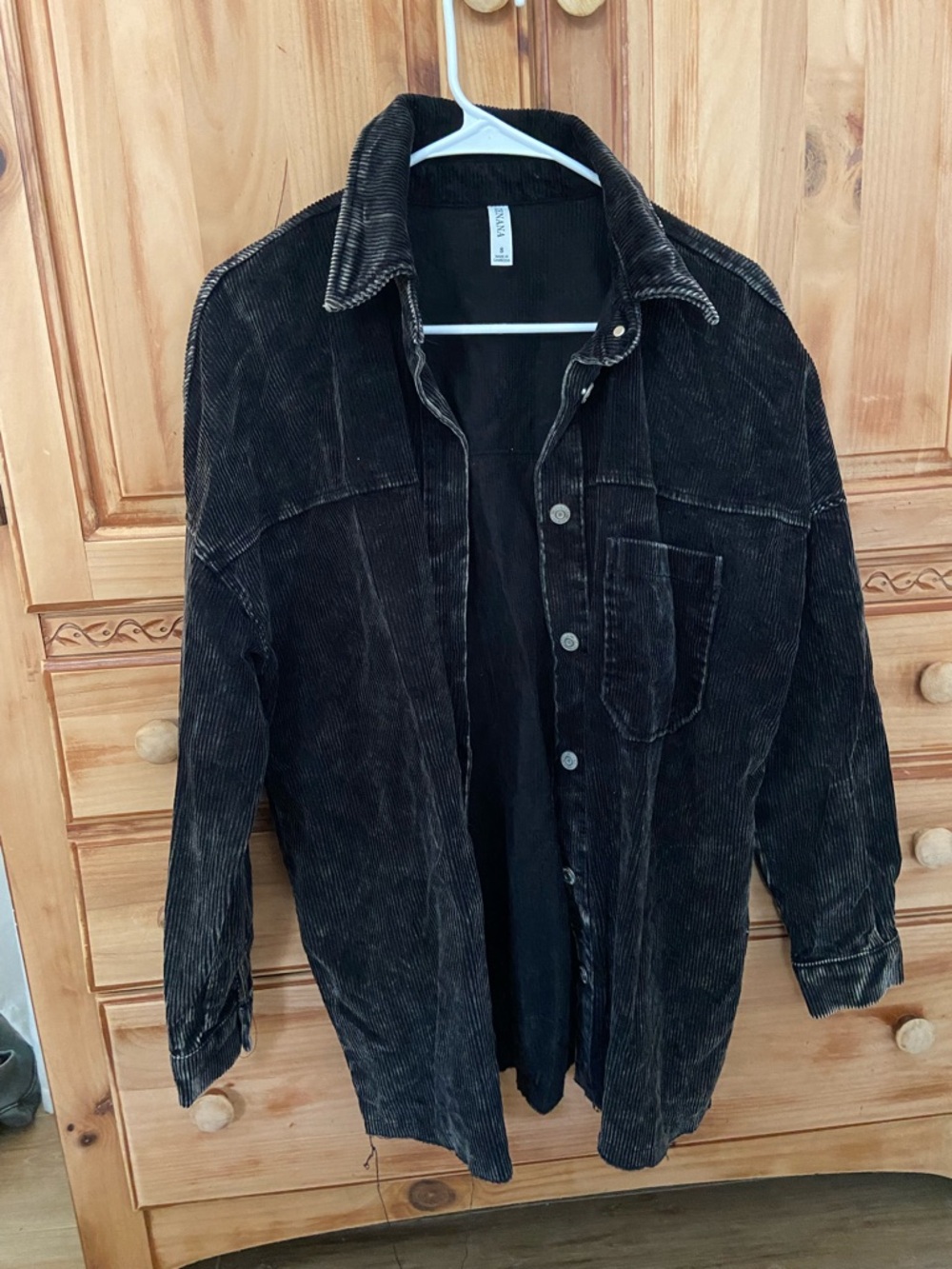 Black corduroy jacket
